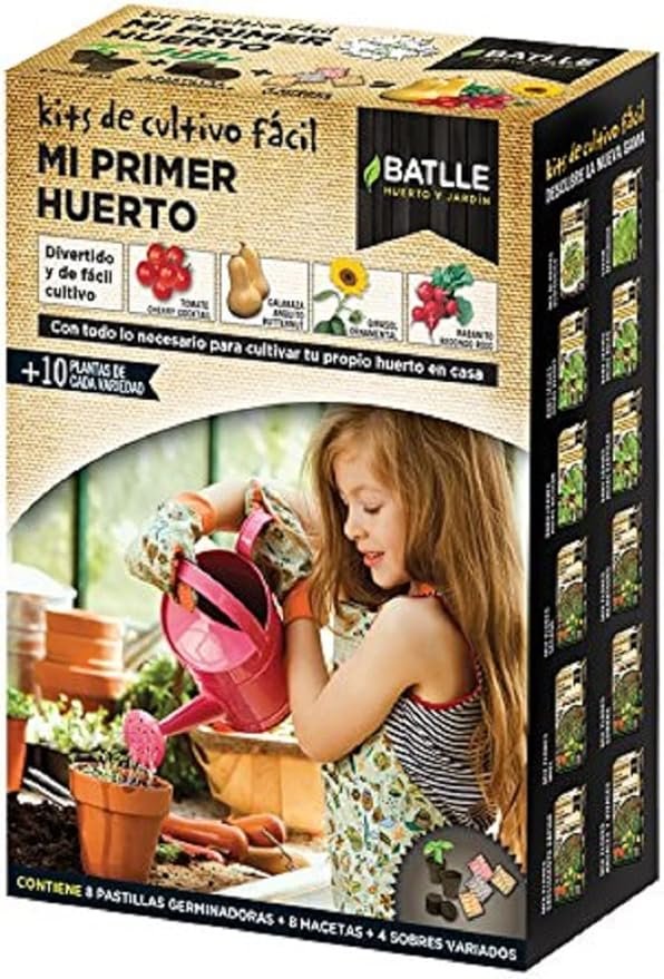 Kit semillas huerto inteligente  - batlle mi primer huerto